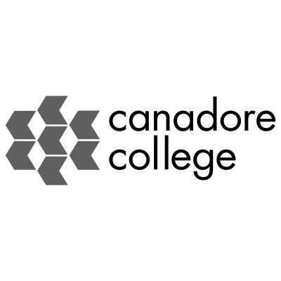 Canadore College Logo Black and White