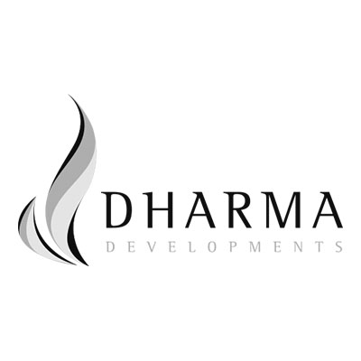 Dharma Developments Logo Black and White
